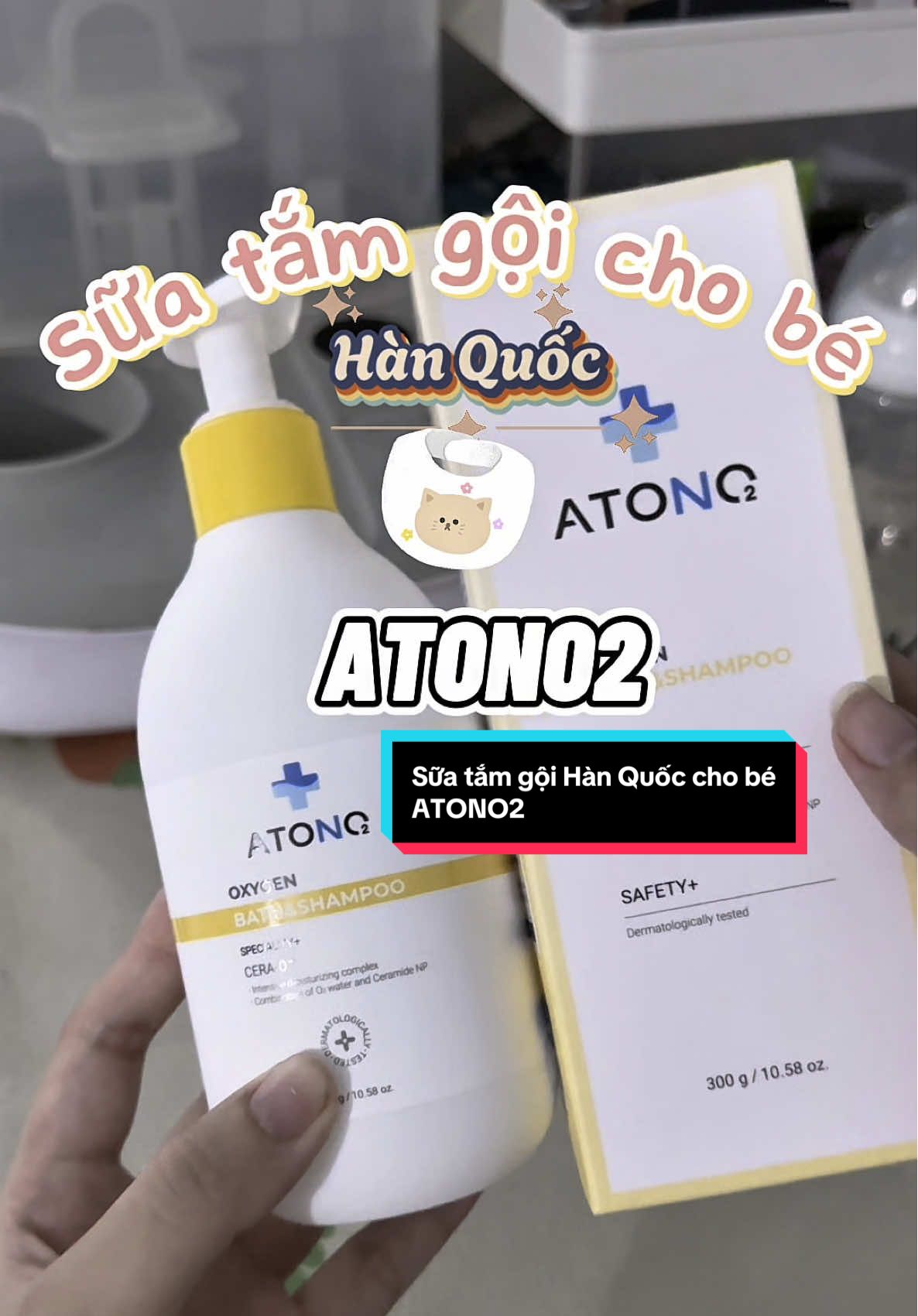 Mẹ bỉm lại tìm ra 1 con sữa tắm gội chân ái mới. Thơm lắm mấy mom ơi 🥰 #review #xh #mebimsua #atono2 #suatamchobe 