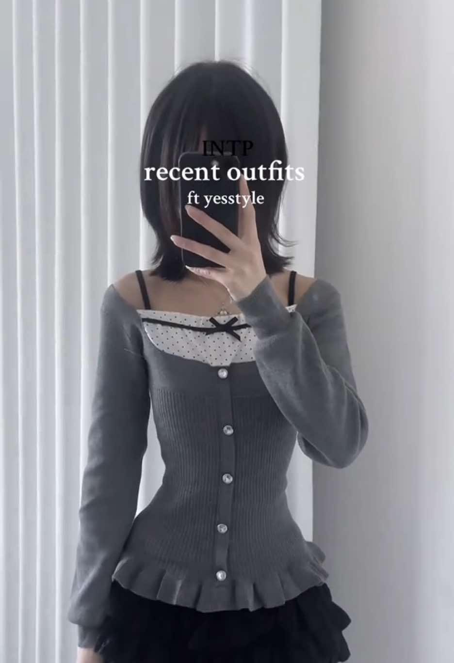 Outfits linked in bio!! Use code JOY4JOY on yesstyle 🤍 #viral #outfits #fatalframe #horrorgameprotagonist #YesStyle #YesStyleInfluencers #YSMBTIOutfits @YesStyleInfluencers 