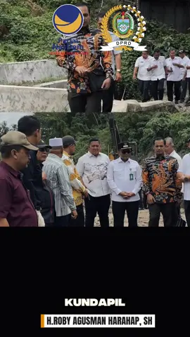 Dinilai sudah masuk objek darurat, Anggota DPRD Provinsi Sumatera Utara Dapil 7 sepakat memperjuangkan Dana BTT (Biaya Tak Terduga) untuk pembangunan Bendungan rusak yang ada di Hapinis, Kecamatan Padangsidimpuan Batunadua, Kota Padangsidimpuan. #nasdem #nasdembersamarakyat #padangsidimpuan #batunadua #angkolajulu #fypシ゚viral #fyp #irigasi #dapil7 #sumut