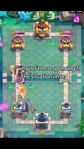 I'm still standing  #clashroyale #cr #noskill #clutch 
