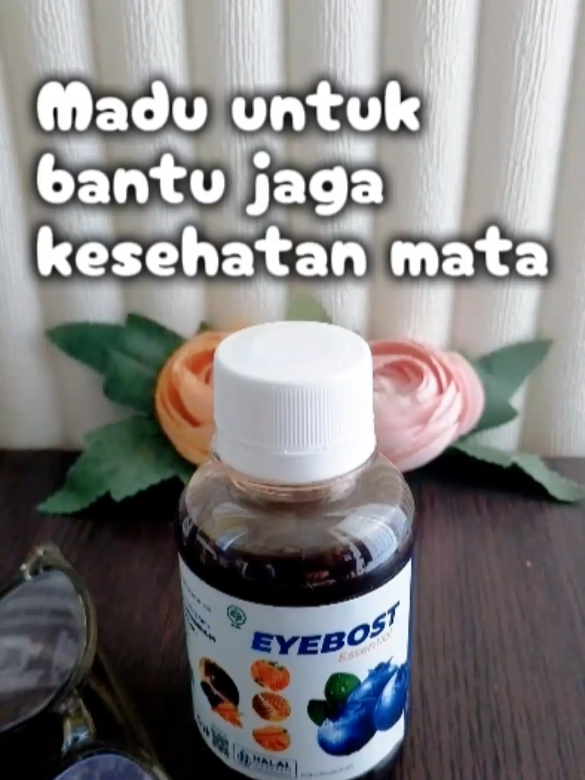 Eyeboost essential dari bahan alami untuk bantu jaga kesehatan mata #eyeboost #eyebooster #madumata 