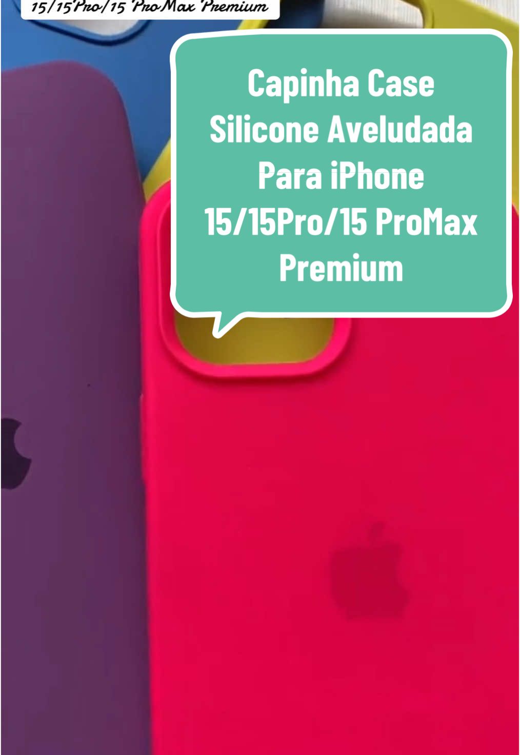 Capinha Case Silicone Aveludada Para iPhone 15/15Pro/15 ProMax Premium #achadinhos #viral #celular #tiktokshop 