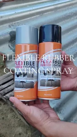 Problema nyo din ba mga butas ng bubong sa bahay ninyo? Itong Flexible rubber coating spray ang sagot jan. #flexiblerubbercoating #quiksealflexiblerubbercoating #rubbercoating #sealant 