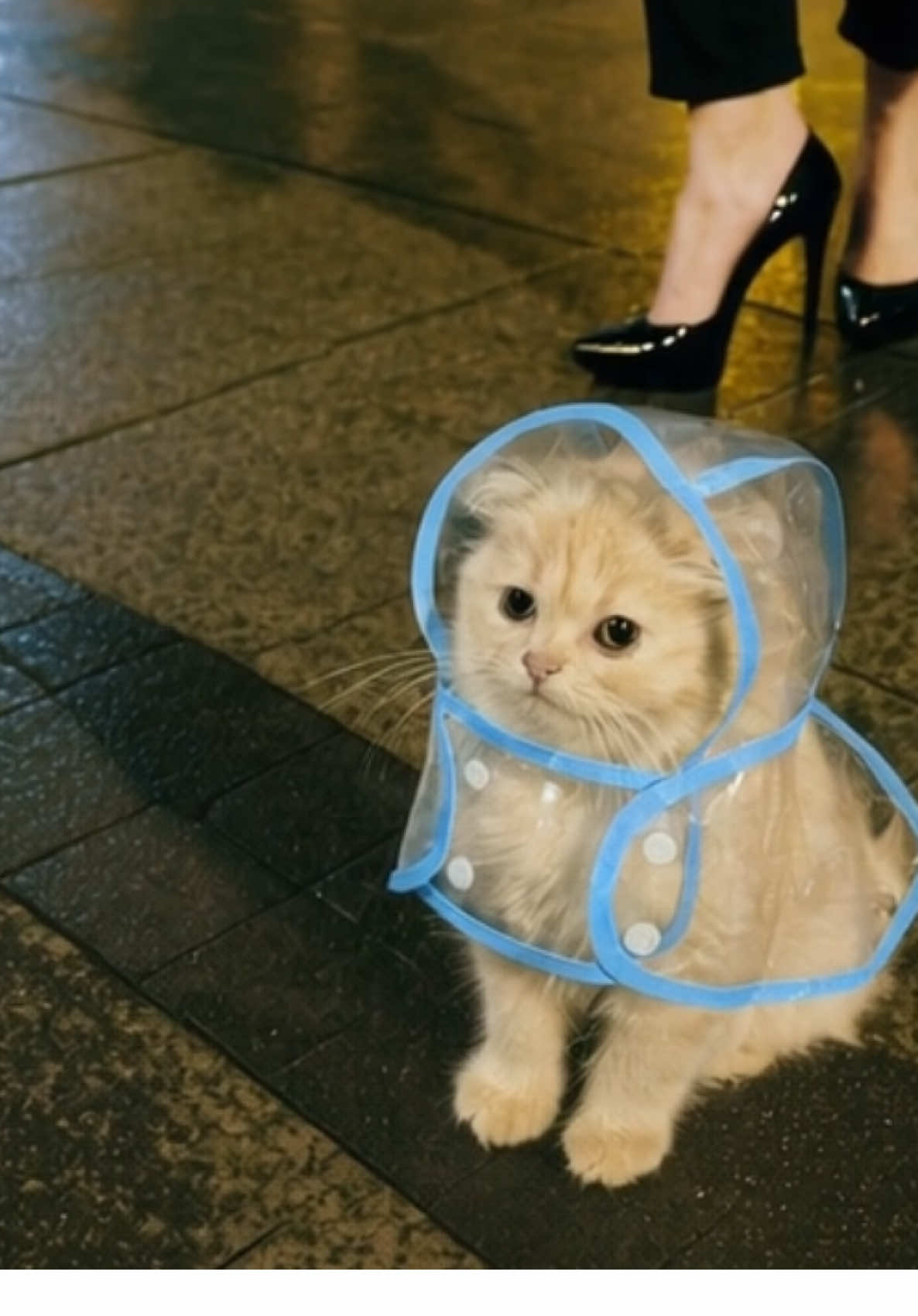 Please follow for more cute videos 🌧️🙏🏻 #cozy #viral #ai #aigenerated #trend #fyp #foru #kitten #cat  #foruyou #catlover #kittensoftiktok 