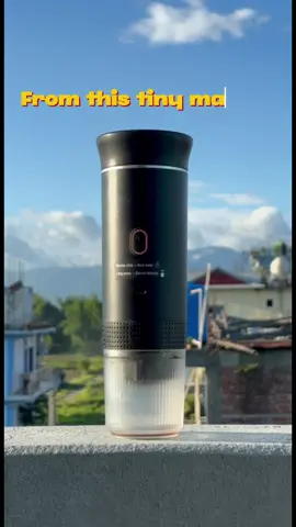 Best portable espresso machine in nepal with affordable price  Order now and get free home delivery  #coffee #nepalitiktok #boyfriend #coffeeandtherays 