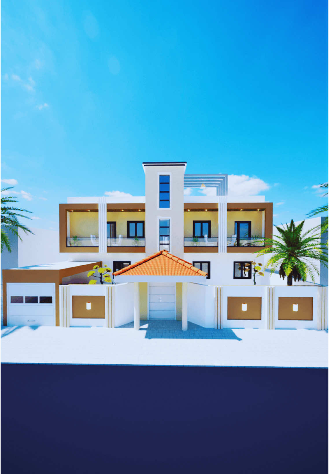 Explorer cette superbe villa 5 chambres,salon.😍😍 #saicbtp #planmaison #architecture #construction #btp #immobilier #investisment @SAIC_BTP 