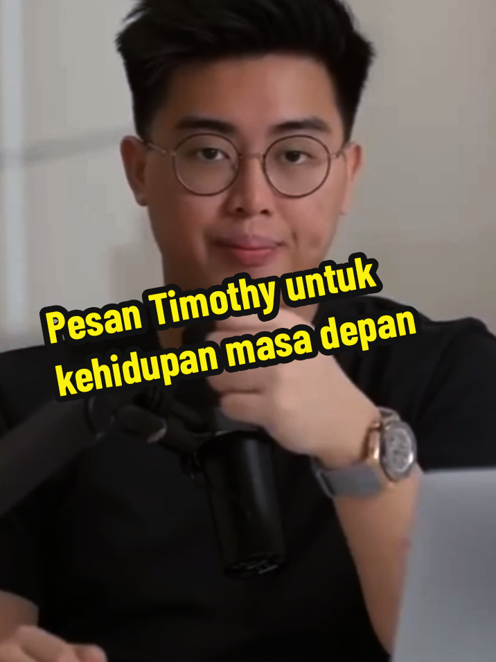 Pesan dari Timothy tentang hemat, gaya hidup, masa depan #edukasi #timothyronald #semua #remaja #genz #milenial #polapikir #wargatiktok 