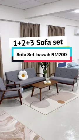 𝐒𝐨𝐟𝐚 𝐒𝐞𝐭 𝐛𝐚𝐰𝐚𝐡 𝐑𝐌𝟕𝟎𝟎 𝐬𝐚𝐡𝐚𝐣𝐚 ⁉️ Dapat Sofa 1+2+3 Seater, percuma lagi meja kopi⁉️😵‍💫 FENDI Wooden Sofa set ✅ Kayu solid wood ✅ Kusyen Linen fabrik ✅ Muji Style ✅ Senang Pasang Kami hantar seluruh semenanjung Malaysia‼️🥰 #fypviral #sklfurnituremall #sofa #sofaset #perabotanrumahtangga #sofaraya #sofakayu #sofamuji #mujistyle #sofamurah #sofaminimalismodern #sofasetfurniture #woodensofa #sofaaestetic #sofaminimalis 