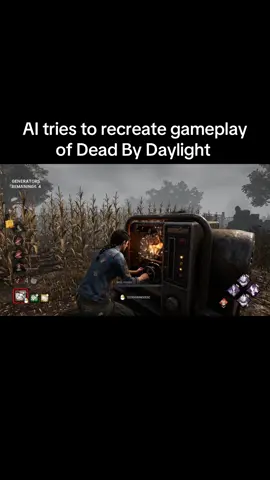 even AI is sweating with generators 😭🙏 #dbd #deadbydaylight #deadbydaylightfyp #dbdclips #dbdtiktok #ai #veo3 #fyp #viral 