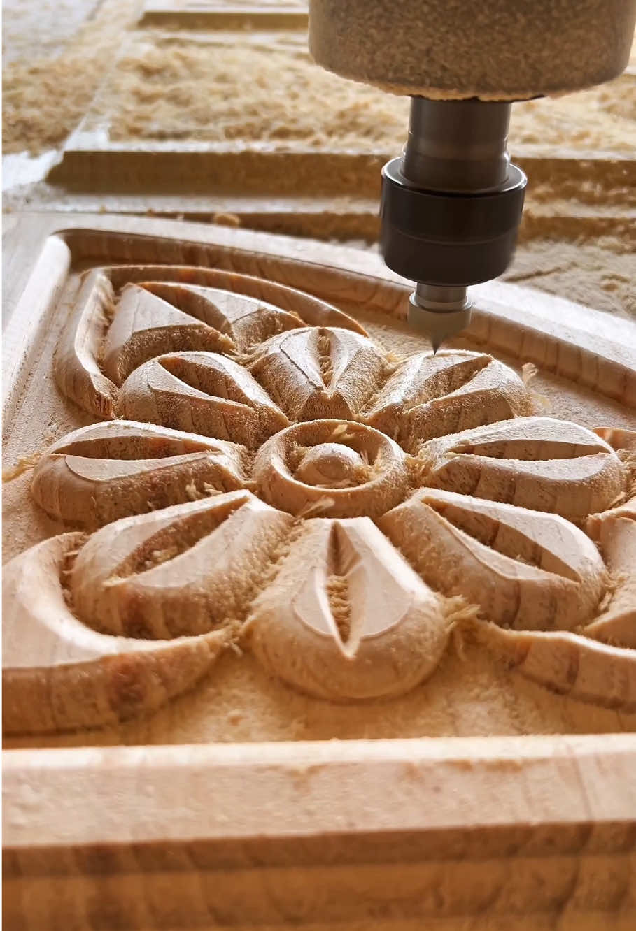 Ultimate Satisfying CNC ASMR – Watch Perfect 2.5D Wood Carving Magic