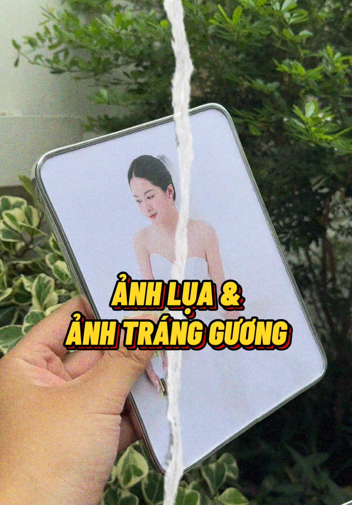 Các bạn cùng xem video để phân biệt ảnh lụa và ảnh tráng gương nha 🤩 #tuaninanh #inanh #inanhtrangguong #inanhcuoi 