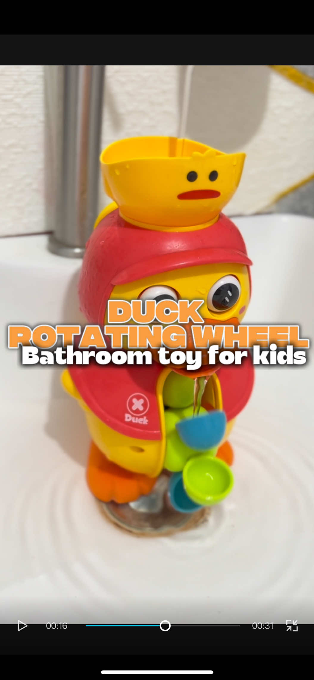 Checkout na habang nakasale pa mga miii.. Disclaimer: Price may vary after promotion ends  #bathtoy #bathtoysforkids #bathroomtoyforkids #toysfortoddlers #toysforkids #duckrotatingwaterwheel #toddlermom #MomsofTikTok 
