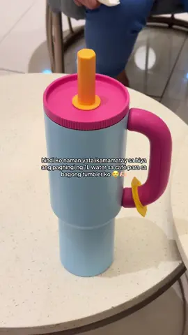 BEST PURCHASE THIS MONTH!!! 💕 As someone na uhawin at nakaka at least 3 liters of water per day, this tumbler saves me a lot of trips to the fridge just to refill. 🥰 #watertumbler #tumbler #tumbler #1literjug 