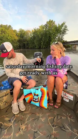 Get ready for a fishing date with us 🩷 #fishing #datenight #lake 
