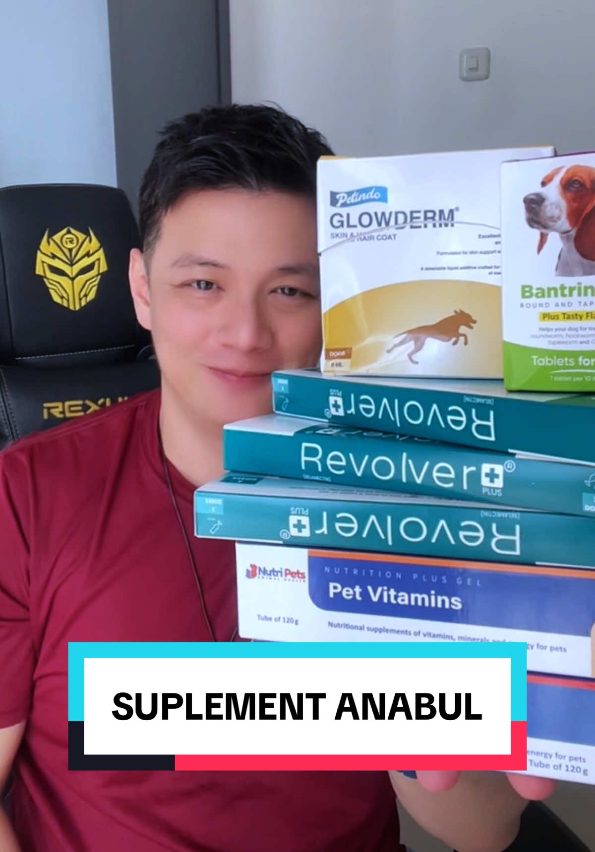 Membalas @𝐊𝐚𝐤𝐚 𝐌𝐞𝐥 (•_•) untuk Vitamin dan Suplementnya Aku cuma pake yang ini ya #vitaminanabul #vitaminanjing #vitaminkucing #petindo #obatkutu #obatcacing #nutripets 