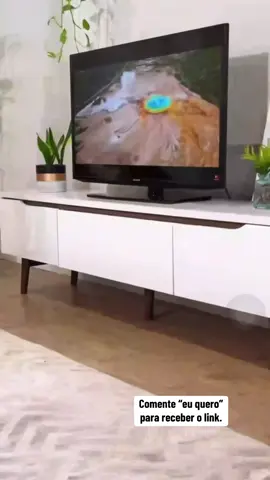 ✅Rack retrô madesa para TV de até 75 polegadas.✨ ✅ Link na Bio.🔗 #rack #rackretrô #rackmadesa #sala #decoração #shopee