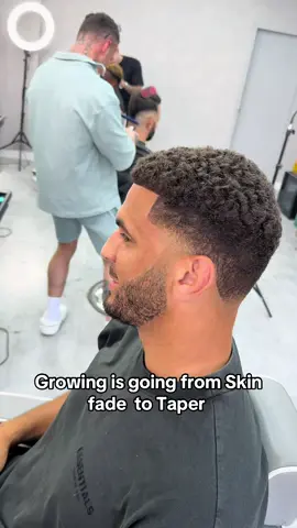 What we sayin? New hairstyle, sides still need to grow a little.. @Luke Salisbury  #haircut #afro #taper #taperfade #makegrooming #fyp #foryou #foryoupage 