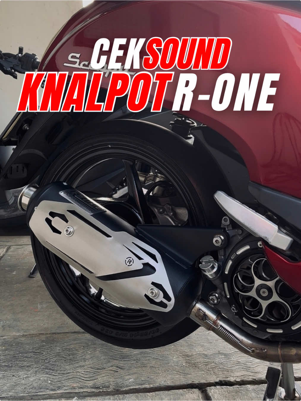 Suara adem, ngebasnya dapet & looknya juga kece😎🤙🏻 #knalpot #knalpotracing #knalpotstandarracing #knalpotrone #scoopymodifikasi 