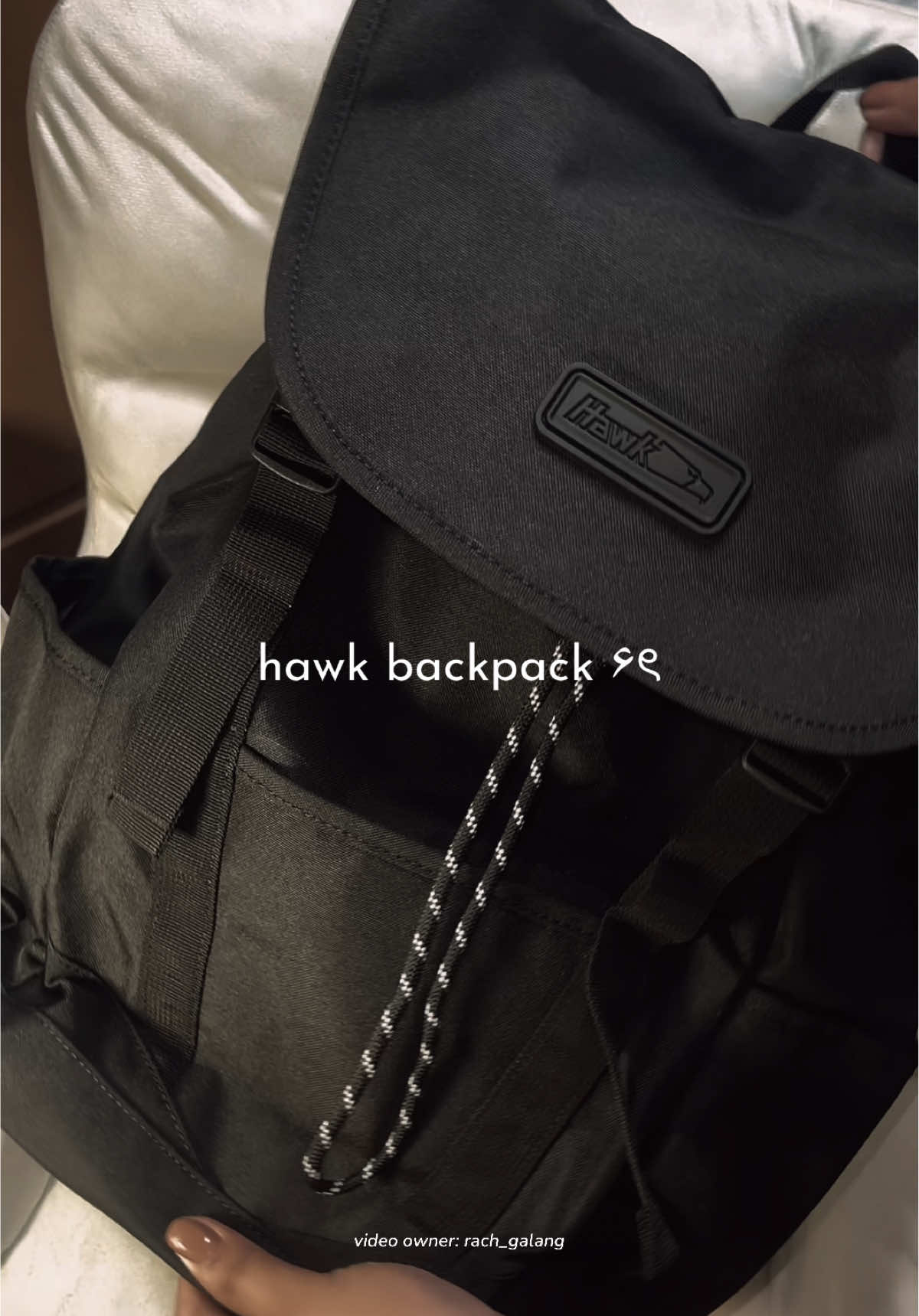 Hawk 5913 Backpack ۶ৎ🖤 Good for school, travel and work! @Hawk Bag  #hawkbag #hawkbackpack #hawk5913 #hawkbagoriginal #hawkbagph 