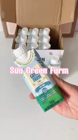 Sữa Vinamilk green Farm cao đạm 😗#sua #vinamilk #greenfarm #suadinhduong #suckhoe 