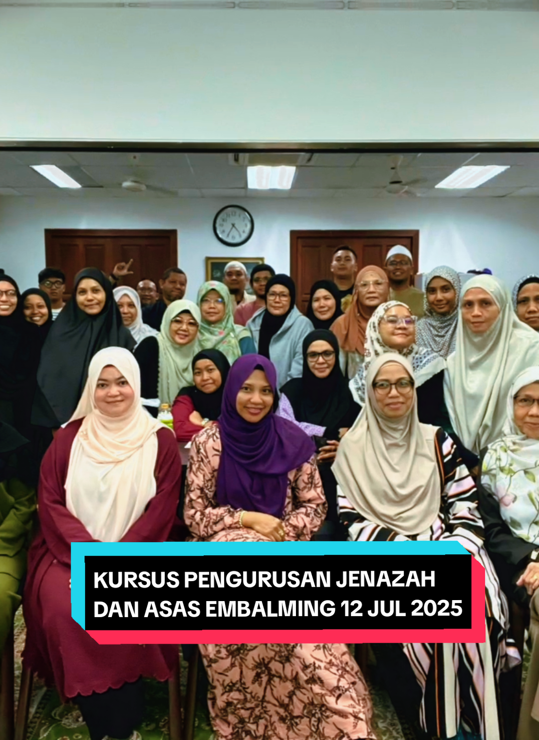 Terima kasih Masjid Ahmad Ibrahim, Terima kasih peserta2 yg hadir untuk majlis ilmu pengurusan jenazah dan mortuary sciences, welcome to the Worlds of Morticians ✌️ @anditukangmandi 