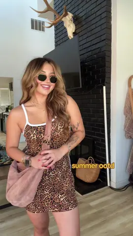 summer ootd 🐆🍒⚡️ @Free People has the best bags! #fyp #OOTD #Summer #freepeople #outfitinspo #fashion #fitcheck #hairstylistsoftiktok #hairstylistoutfits 