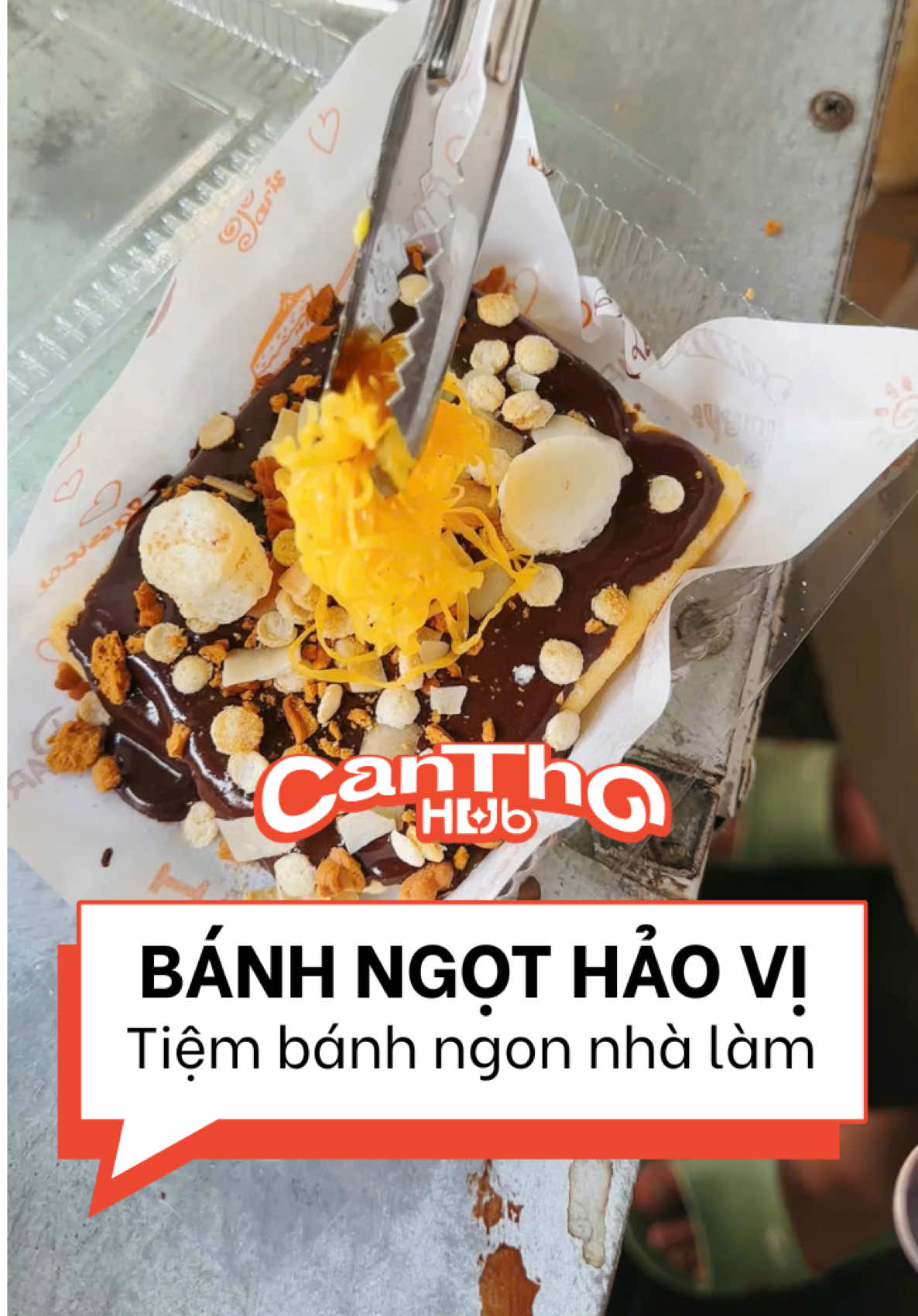 Theo chân CanThoHub đến với tiệm bánh ngọt nhà làm, topping phủ đầy siêu bắt mắt này nha 🍪😍 #canthohub #cantho #gioitrecantho #review #food 