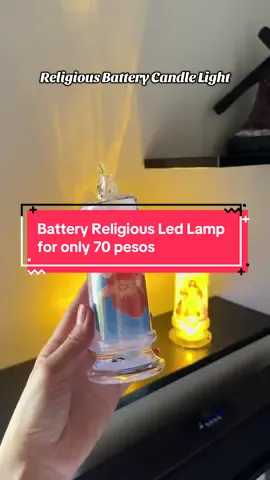Religious candle lamp for only 70 pesos#candlelamp #religious #ledlamp #creatorsearchinsights #fyp #foryou #foryoupage 