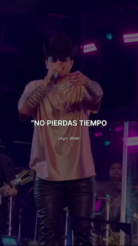 No pierdas tiempo ⏱️ #calidad #grupofirme #lirycs_alleson #banda #regionalmexicano 