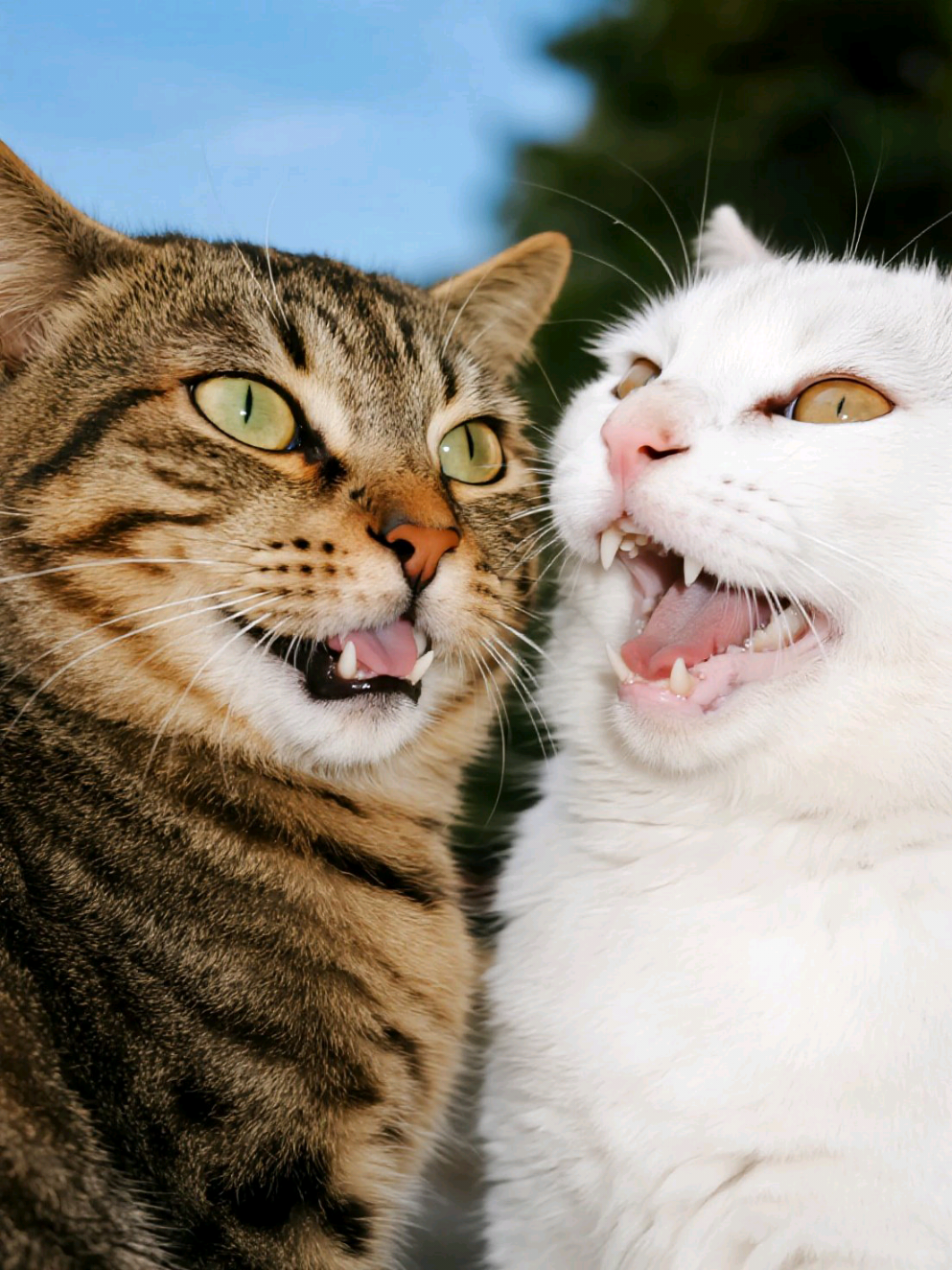 When You're on a Date and Your Mom Walks In 😹
 #cats #funny #americancat #nyccat 