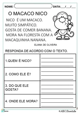 📝 Textinhos para alfabetização! Dica valiosa para trabalhar a leitura e a compreensão de forma leve e divertida com os pequenos! Esses textinhos são ótimos para estimular a interpretação e a prática da leitura nos primeiros anos do Ensino Fundamental. 💡📚 Crédito ao criador do conteúdo. 👩‍🏫 Aproveite essa inspiração para enriquecer suas aulas! #Alfabetização #InterpretaçãoDeTexto #EducaçãoInfantil #DicaPedagógica #ProfessoresCriativos