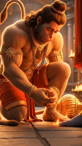 Lord Ram Final Goodbye to Hanuman The Last Meeting”🙏😥💓#foryou #fyp #trending #foryoupage #viralvideos #goviral #tiktok #creatorsearchinsights #ramayan #ram #hanuman #nepalitiktok #ai 