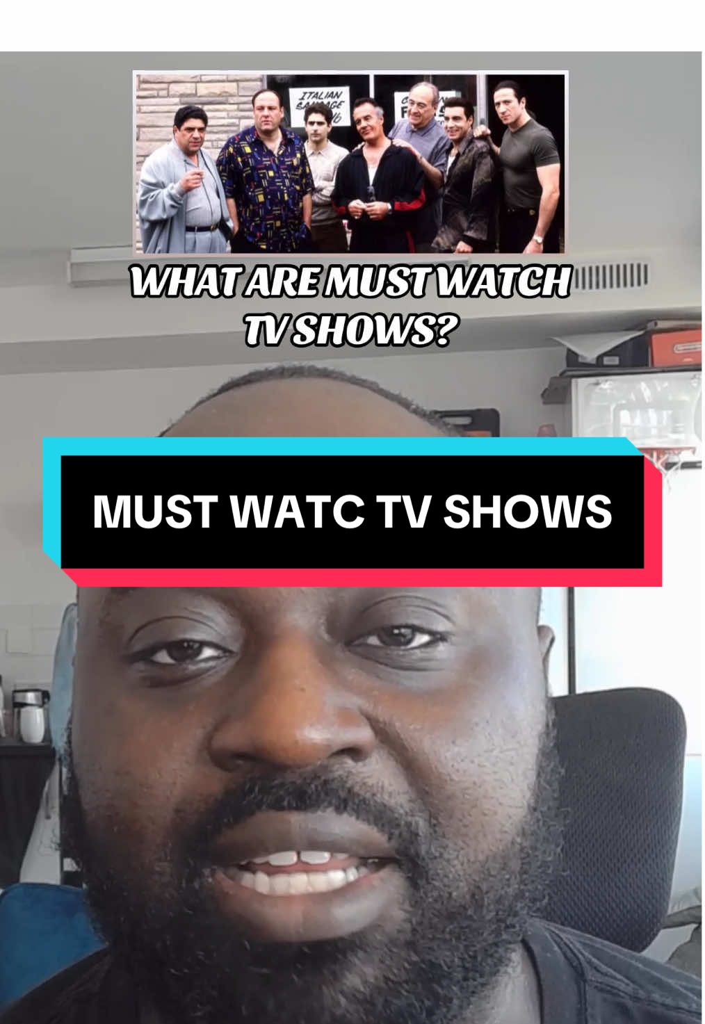 What are some of the must watch tv shows? #thesopranos #thewire #sonsofanarchy #breakingbad #mustwatchtv 