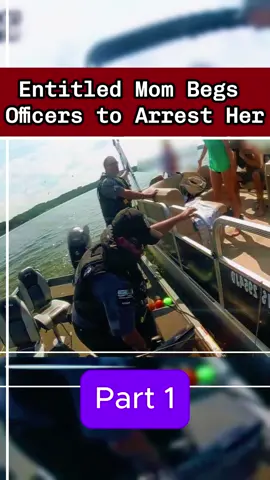 Entitled Mom Begs Officers to Arrest Her p1#fyp #foryou #cops #copsoftiktok #bodycam #police 