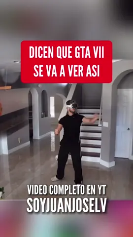 DICEN QUE ASÍ SE VA A VER GTA VII 👀😱 #viral #trending #soyjuanjoselv 