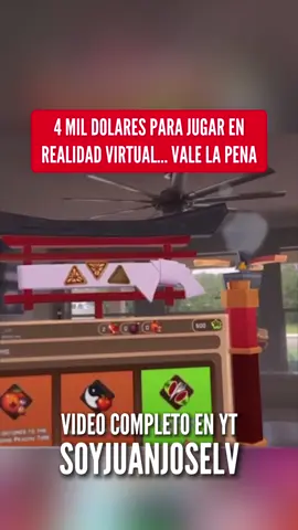 4 MIL DÓLARES PARA JUGAR EN REALIDAD VIRTUAL… 👀😱 #v#viralt#trendingsoyjuanjoselv 