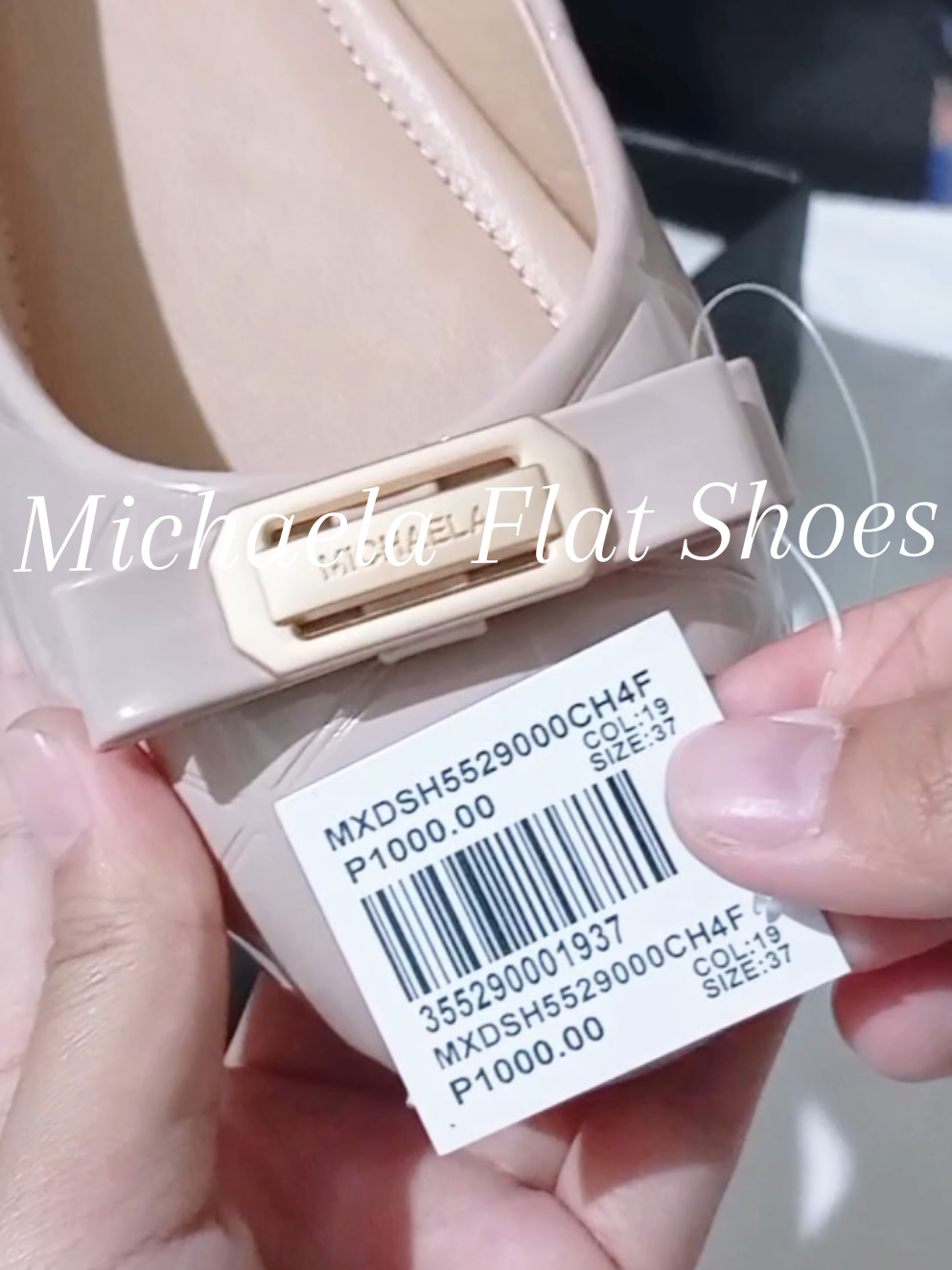 Sale pa rin ang Michaela hanggang ngayon! Check out na sa yellow basket! 🎀💗 #flatshoes #michaela #dollshoes 