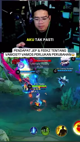 Vamos perlu tukar Roamer & Goldlane?? 😱 @2ez4Jepv @Feekz @Soloz  #MLBBMysticMeow #MLBBDinoPlanet #MLBBALLSTAR #soloz #vamos #mlbb #feekz #jep 
