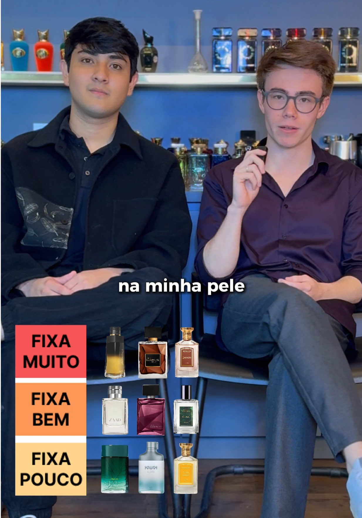 Fixa muito, fixa bem ou fixa pouco com perfumes nacionais 🇧🇷 ft. @Erik Wang #perfume #perfumes #perfumaria 
