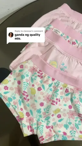 Replying to @claresse yes mi talagang ang ganda ng tela #pantyshort #pantyshortforkids #boylegshorts #boylegshortsforkids #underwear 