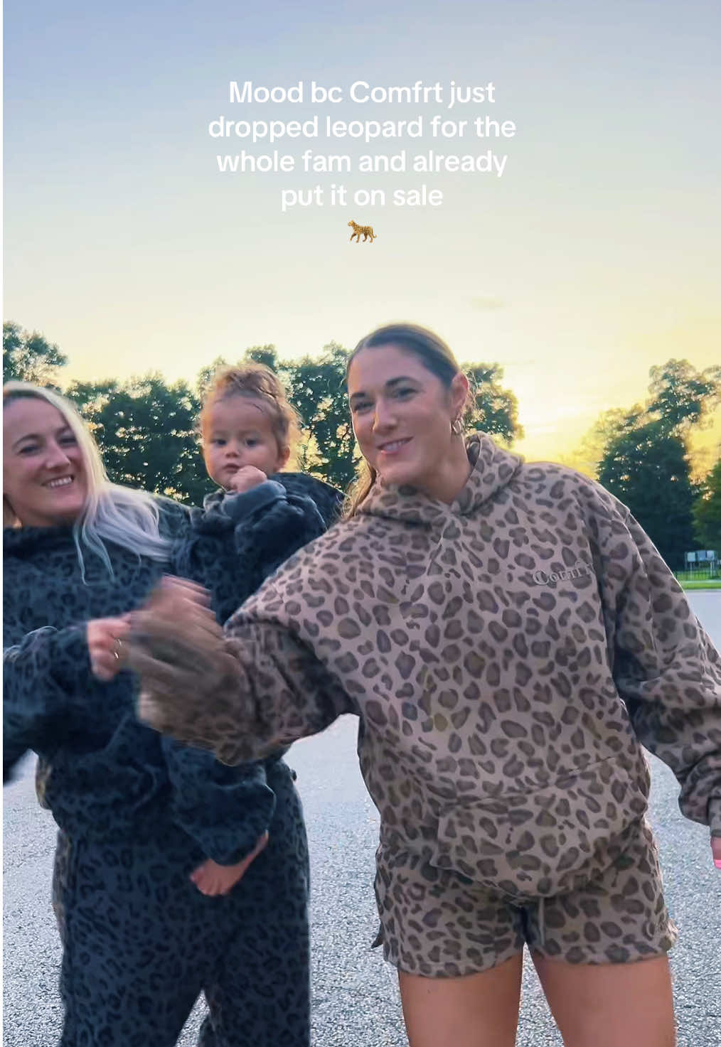 A baby dancing in leopard? I can’t handle the cuteness 🥹 @Comfrt  #comfrt #newdrop #leopardprint 