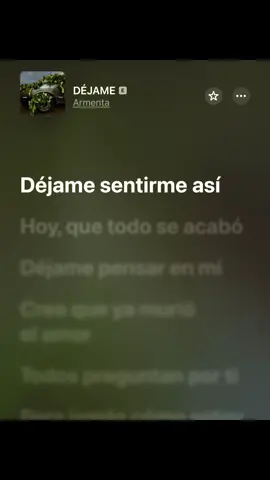 DÉJAME #armenta #dejame #lyrics #letras #fyp #parati #viral #layaquesitamusic 