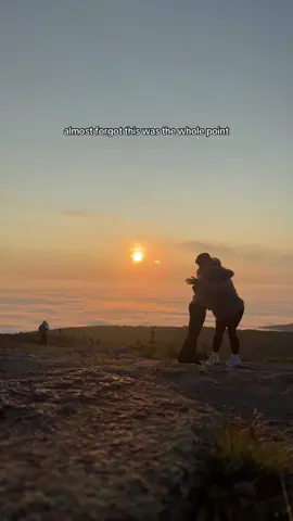 Worth the 2 mile hike up a mountain at 3am for this @ally 