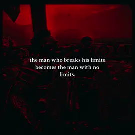 You set your limits, learn to break them. #motivation #darkmotivation #motivationalvideo #dailymotivational #fyp 