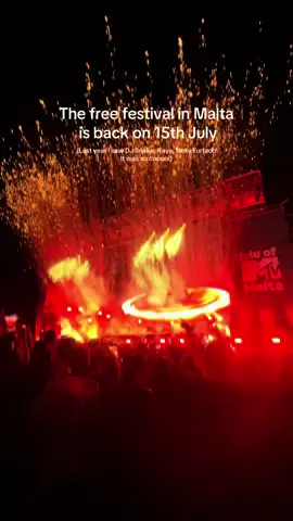 The free festival, Isle of MTV Malta is back on 15th July with big guests such as Alok and Damiano David 🚨 #malta #festival #artist 