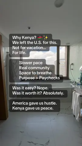 Why #KENYA — #kenyantiktok🇰🇪 #moveabroad #liveabroad #diasporatiktok 