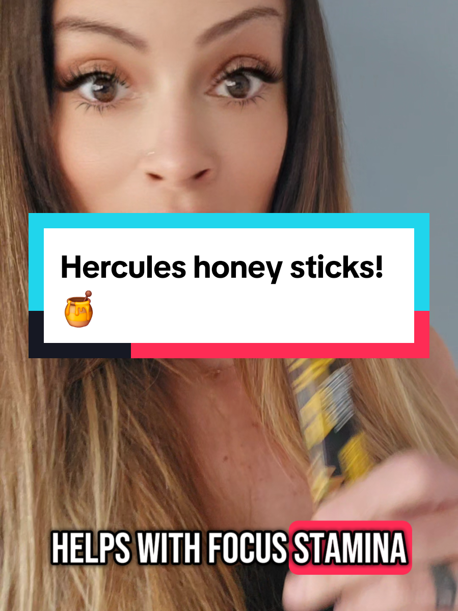 Hercules natural energy honey 🍯 😋  #honeysticks #energy #cleanenergy #Herculeshoney #naturalenergy 
