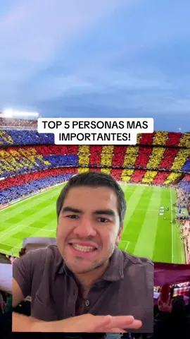 Top 5 personas mas importantes! 