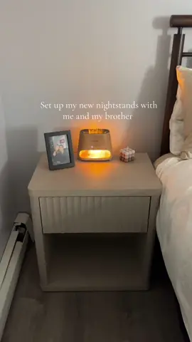 worth every penny… im obsessed #nightstand #nightstandmakeover #bedroom #bedroommakeover #newnightstands #tiktokshop #modernbedroom #nightstands 