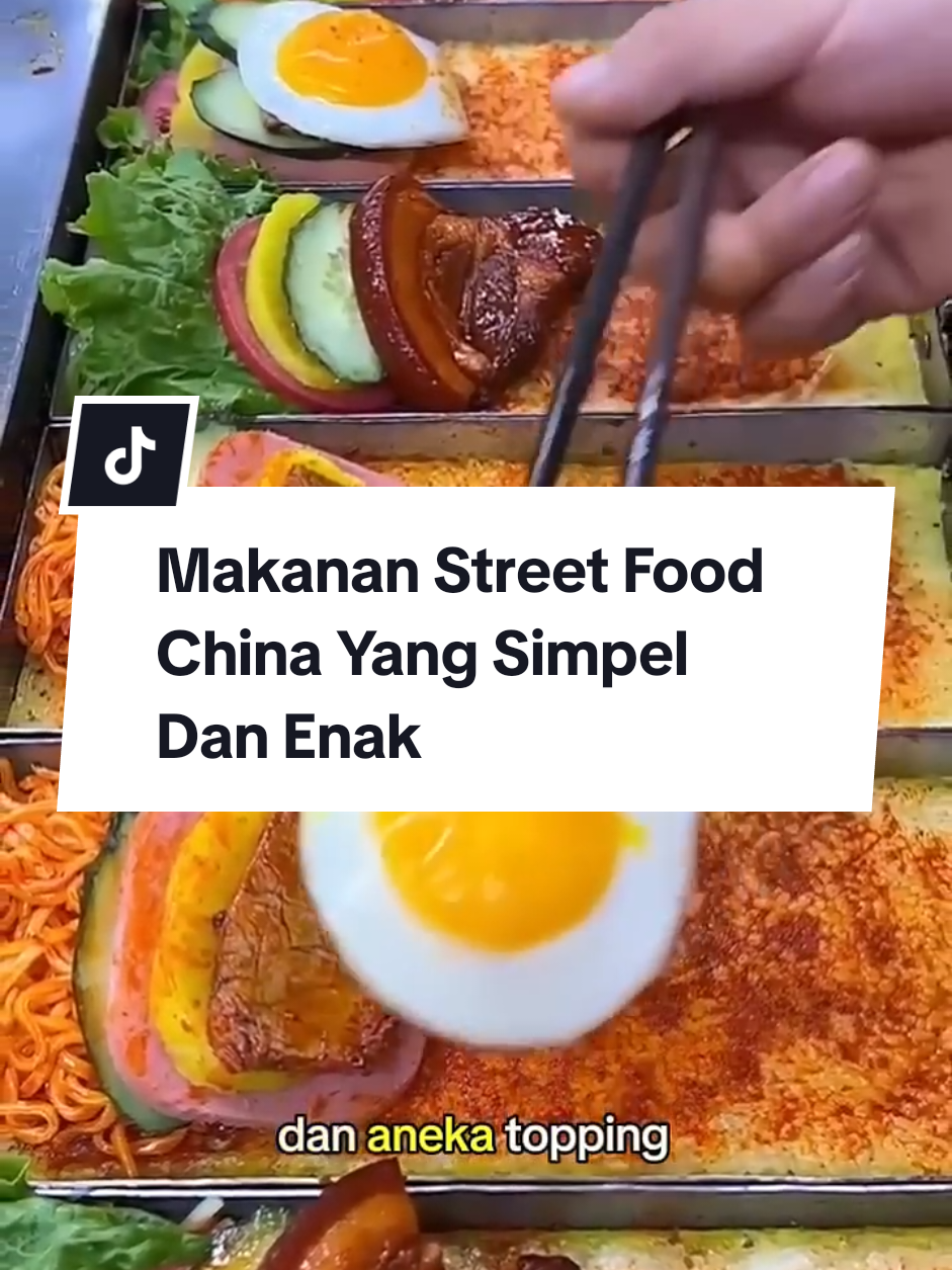 Makanan Street Food China Yang Simpel Dan Enak Nasi garing berkerak ala China yang dilipat seperti sandwich, isiannya bebas pilih: ayam pedas, daging, mie, atau sayur. Praktis, gurih, dan bikin nagih! #NasiGaring #StreetFoodChina #Kulinerviral #RiceSandwich #NasiKerakModern     Source in Tiktok : @omnivorousadam @nafizafood @vidsdailyyy